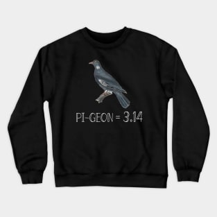 funny pigeon pi Crewneck Sweatshirt